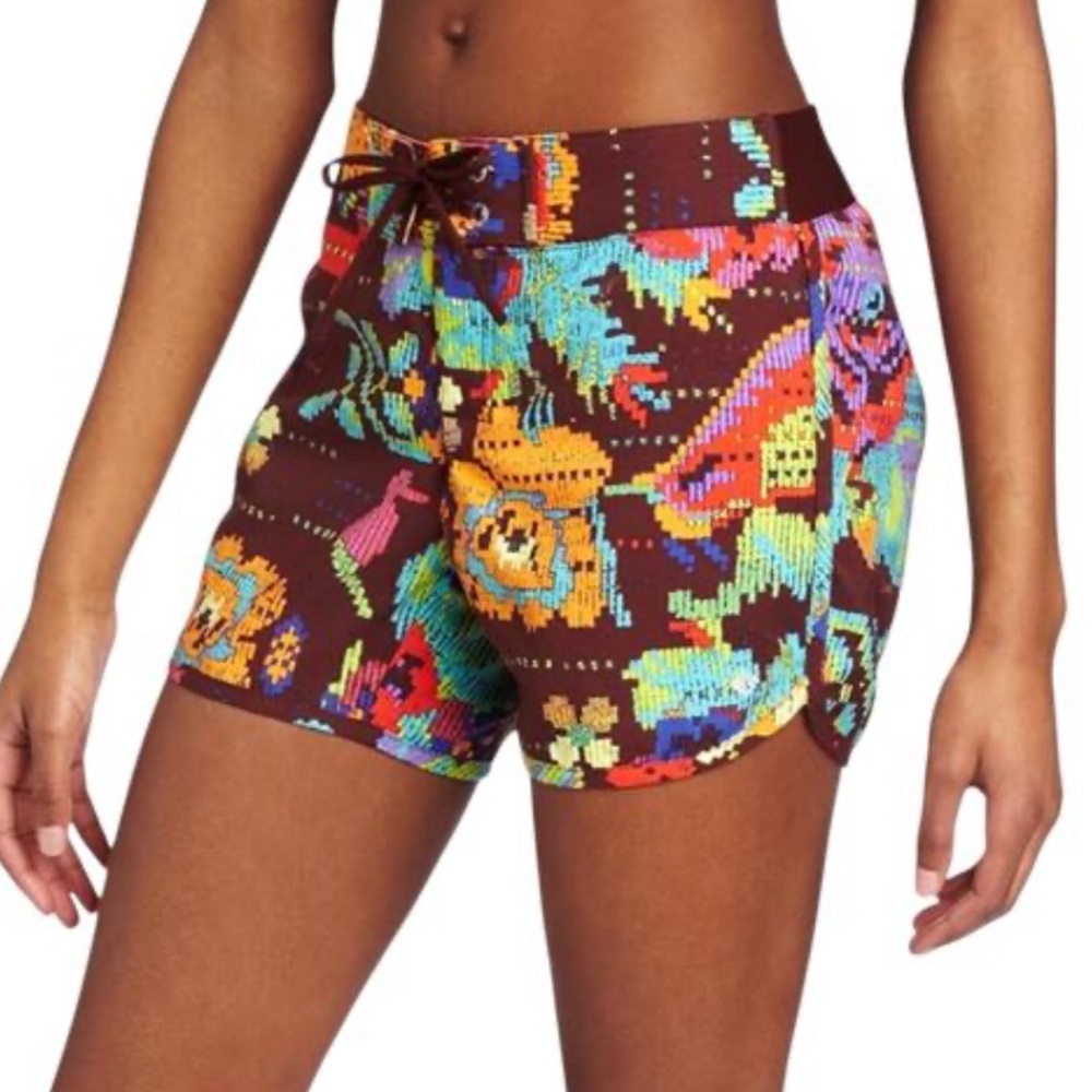 Columbia Active/Swim Madder Brown Tapestry Groovy Creek Shorts